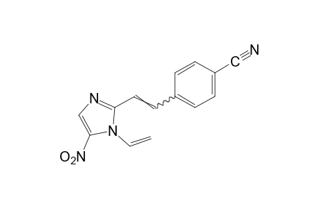 p-[2-(5-nitro-1-vinylimidazol-2-yl)vinyl]benzonitrile