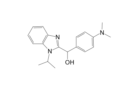 [4-(Dimethylamino)phenyl](1-isopropyl-1H-benzimidazol-2-yl)methanol