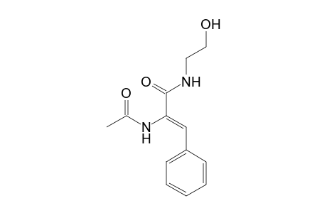 (2Z)-2-(Acetylamino)-N-(2-hydroxyethyl)-3-phenyl-2-propenamide