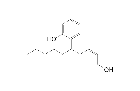 2-[(Z)-1-amyl-5-hydroxy-pent-3-enyl]phenol