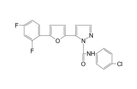 4'-chloro-5-[5-(2,4-difluorophenyl)-2-furyl]pyrazole-1-carboxanilide