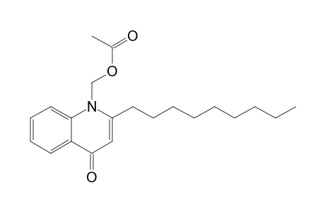 1-(Acetoxymethyl)-2-nonyl-4-quinolinone