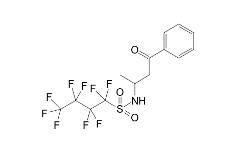 1,1,2,2,3,3,4,4,4-Nonafluoro-N-(1-oxo-1-phenylbut-3-yl)butane-1-sulfonamide