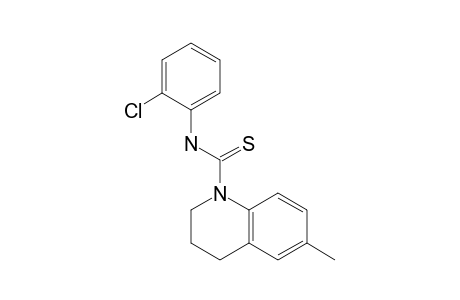 2-chloro-3,4-dihydro-6-methylthio-1(2H)-quinolinecarboxanilide