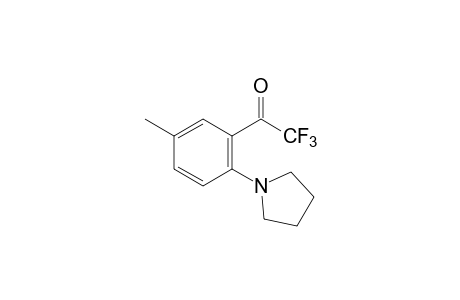 5'-methyl-2'-(1-pyrrolidinyl)-2,2,2-trifluoroacetophenone