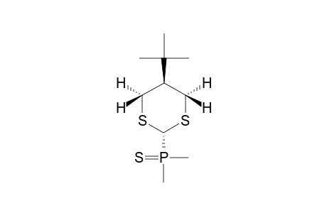 trans-5-tert-Butyl-2-[dimethyl(thiophosphinoyl)]-1,3-dithiane