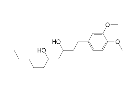 1-(3,4-dimethoxyphenyl)decane-3,5-diol