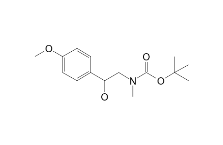 N-[2-hydroxy-2-(4-methoxyphenyl)ethyl]-N-methyl-carbamic acid tert-butyl ester