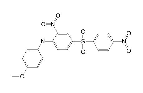 3,4'-Dinitro-4-[4-methoxyanilino]diphenyl sulfone