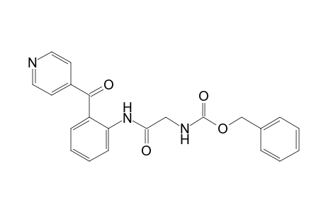 {[(o-Isonicotinoylphenyl)carbamoyl]methyl}carbamic acid, benzyl ester