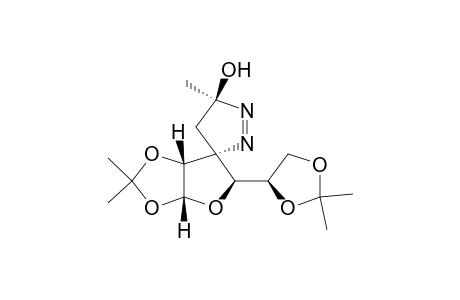 (3R,3'aR,5R,5'S,6'aR)-5'-[(4R)-2,2-dimethyl-1,3-dioxolan-4-yl]-2',2',3-trimethyl-3-spiro[4H-pyrazole-5,6'-5,6a-dihydro-3aH-furo[2,3-d][1,3]dioxole]ol