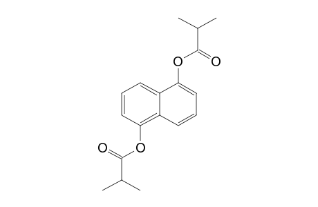 1,5-Dihydroxynaphthalene, bis(2-methylpropionate)