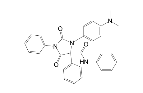 3-[p-(dimethylamino)phenyl]-2,5-dioxo-1,4-diphenyl-4-imidazolidine carboxanilide