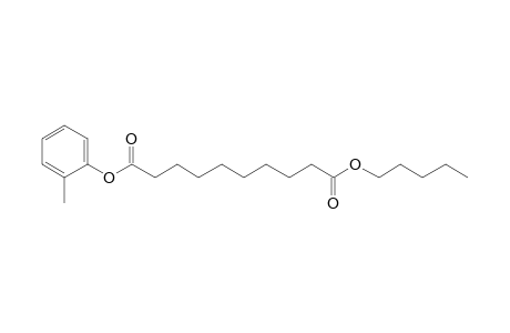 Sebacic acid, 2-methylphenyl pentyl ester