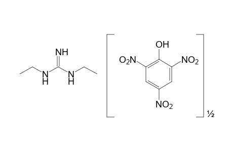 1,3-diethylguanidine, hemipicrate