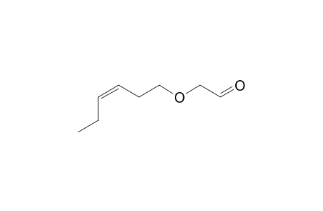 Hexenyl oxy-acetaldehyde<3Z->