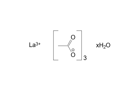 LANTHANUM ACETATE, HYDRATED