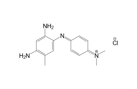 {4-[(4,6-diamino-m-tolyl)imino]-2,5-cyclohexadien-1-ylidene}dimethylammonium chloride