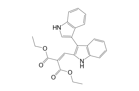 2-[[3-(1H-indol-3-yl)-1H-indol-2-yl]methylene]malonic acid diethyl ester