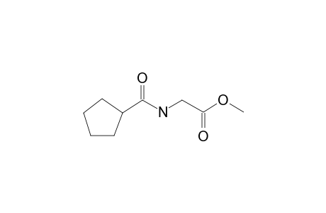 Glycine, N-cyclopentylcarbonyl-, methyl ester