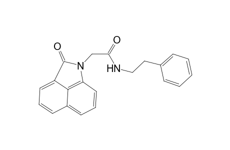 2-(2-Oxo-2H-benzo[cd]indol-1-yl)-N-phenethyl-acetamide