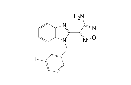 4-[1-(3-Iodo-benzyl)-1H-benzoimidazol-2-yl]-furazan-3-ylamine