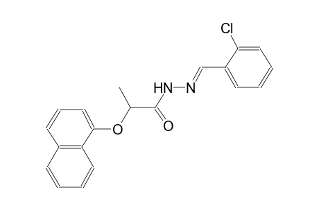 propanoic acid, 2-(1-naphthalenyloxy)-, 2-[(E)-(2-chlorophenyl)methylidene]hydrazide