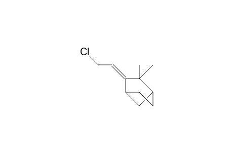1-Chloro-2-(3',3'-dimethylbicyclo-[2.2.1]-hept-2'-ylidene)-ethane-(8-chloromethylcamphene)