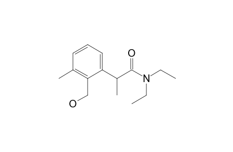 N,N-diethyl-2-(2-hydroxymethyl-3-methylphenyl)propanamide