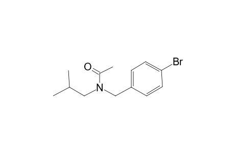 N-(4-Bromobenzyl)-2-methyl-1-propanamine, N-acetyl-