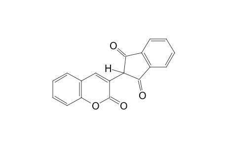 3-(1,3-dioxo-2-indanyl)coumarin