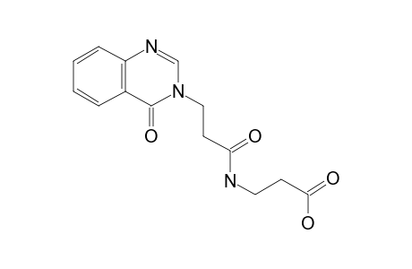 3-[3-(4-oxo-4H-Quinazolin-3-yl)-propionylamino]-propionic acid