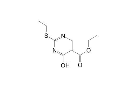 2-(ethylthio)-4-hydroxy-5-pyrimidinecarboxylic acid, ethyl ester