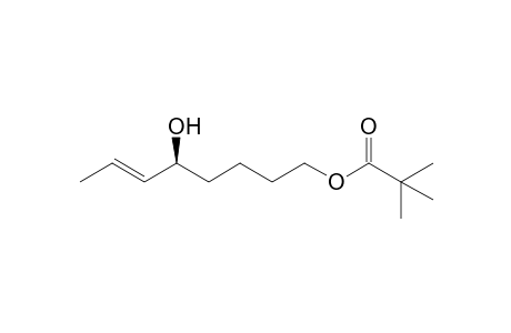 (E)-(S)-(+)-5-hydroxyoct-6-enyl pivalate