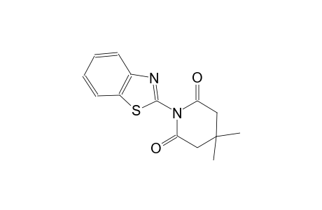 1-(1,3-benzothiazol-2-yl)-4,4-dimethyl-2,6-piperidinedione