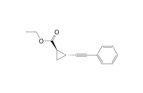 Ethyl trans-2-(phenylethynyl)cyclopropanecarboxylate