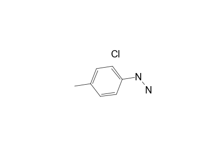 Hydrazine, (4-methylphenyl)-, monohydrochloride