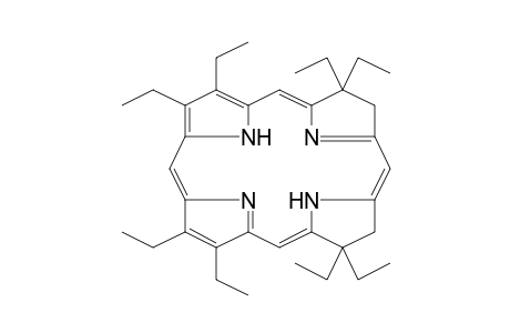 2,2,8,8,12,13,17,18-Octaethyl-2,3,7,8,21,23-hexahydro-porphine