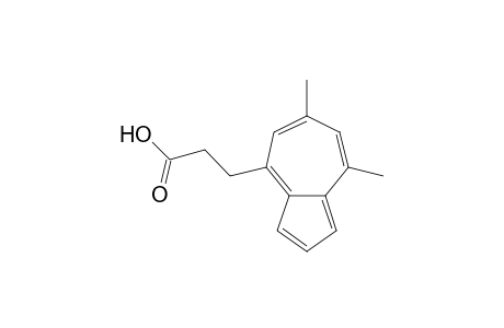 4-Azulenepropanoic acid, 6,8-dimethyl-