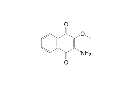 2-Amino-3-methoxy-1,4-naphthoquinone