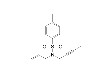 N-allyl-N-but-2-ynyl-4-methyl-benzenesulfonamide