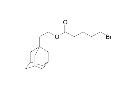 5-Bromovaleric acid, 2-(1-adamantyl)ethyl ester