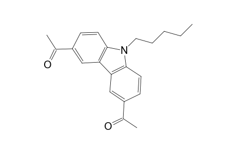 3,6-Diacetyl-9-n-amylcarbazole