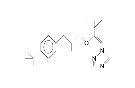 3,3-Dimethyl-2-[2-methyl-3-(4-tert-butyl-phenyl)-propoxy]-1,2,4-triazole-1-butene