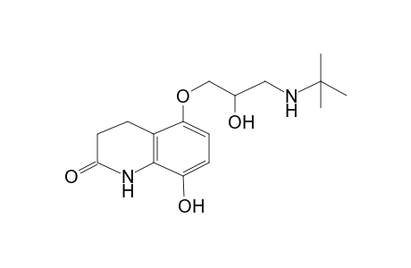 Carteolol-M (HO-) MS2