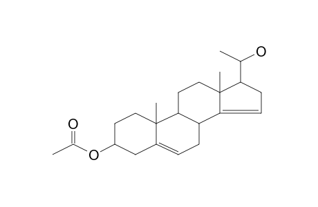 Acetic acid, 17-(1-hydroxy-ethyl)-10,13-dimethyl-2,3,4,7,8,9,10,11,12,13,16,17-dodecahydro-1H-cyclopenta[a]phenanthren-3-yl ester