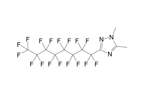 3-Perfluorooctyl-1,5-dimethyl-1,2,4-triazole