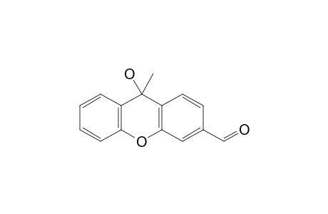 9-Hydroxy-9-methyl-3-xanthenecarboxaldehyde