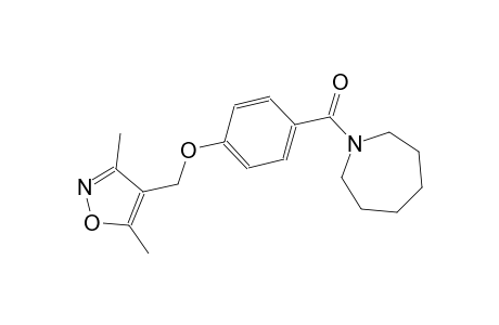 1H-azepine, 1-[4-[(3,5-dimethyl-4-isoxazolyl)methoxy]benzoyl]hexahydro-