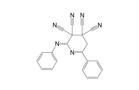 3,3,4,4-Tetracyano-6-phenyl-2-(phenylimino)-2,3,4,5-tetrahydropyridine